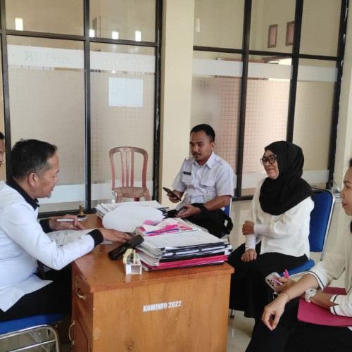 Gambar Menerimah Kunjungan Kerja dari DISKOMINFO Prov. Sulawesi Utara